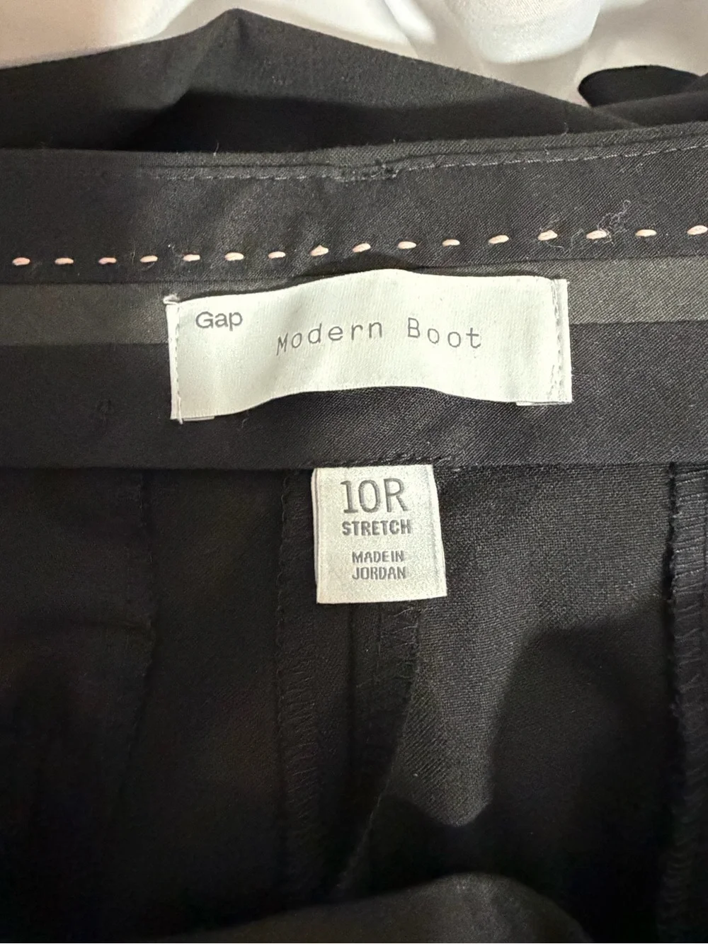 GAP Black Modern Boot  Pants size 10R